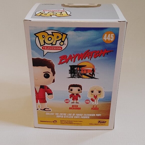 Baywatch Mitch Buchannon Pop Television vinyl figure 445 - Picture 4 of 7